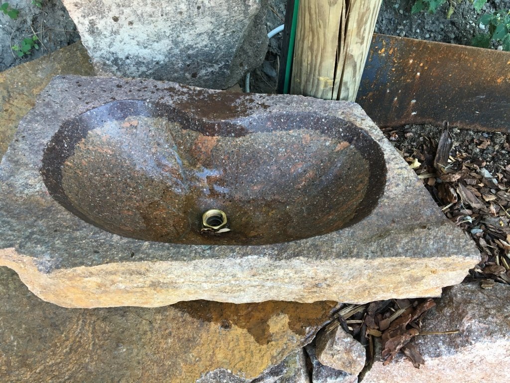 Waschbecken - Fotogalerie - Südtiroler Porphyr - vielseitig.zeitlos
