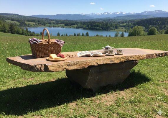 Tisch Natur unförmig