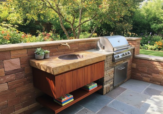 Outdoorkitchen Beispiel